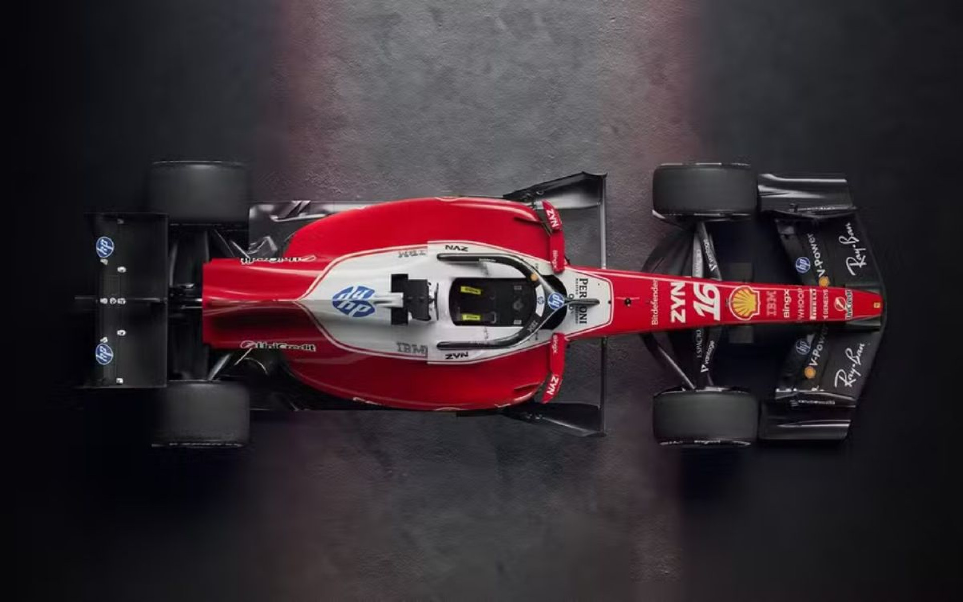 Novo carro da Ferrari para a temporada de 2026 da Fórmula 1 - Divulgação / Ferrari