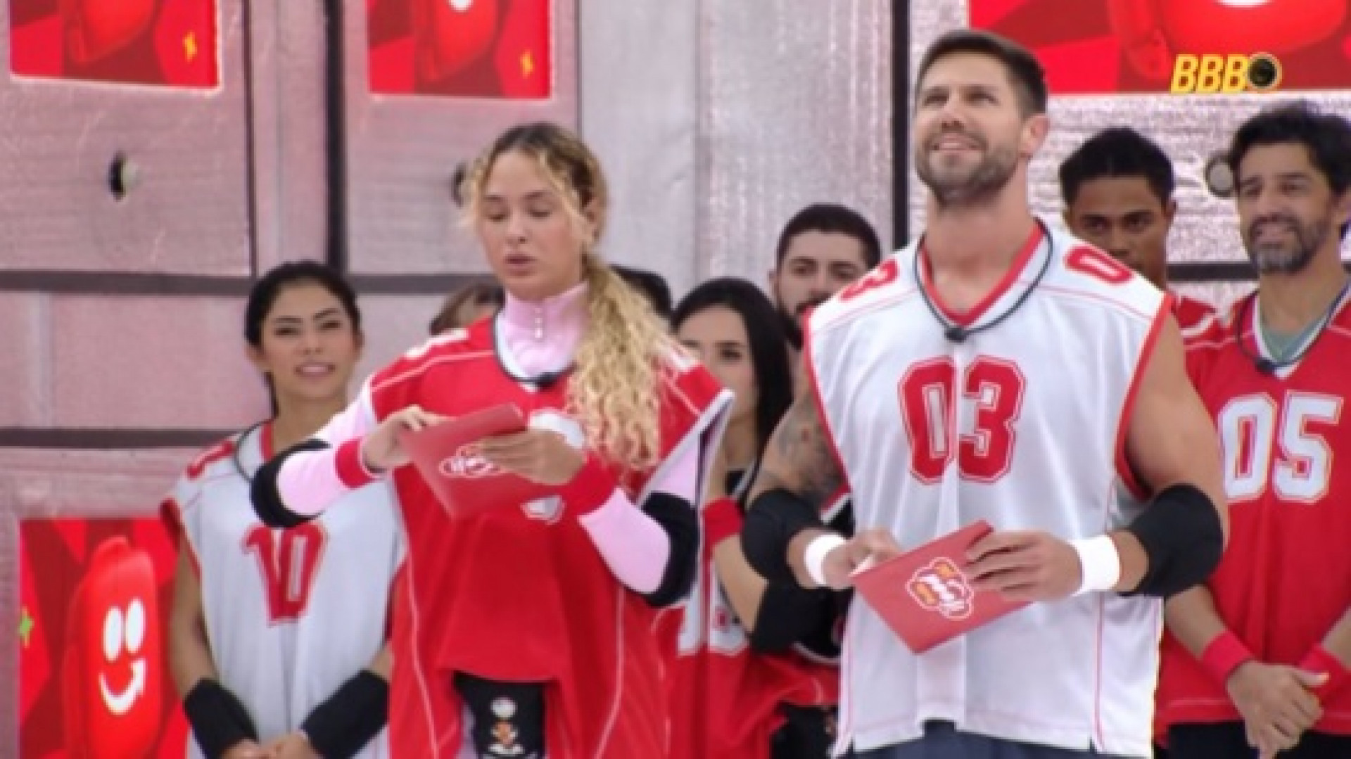 Sarah e Jonas venceram a etapa em duplas  - Reprodução de Vídeo