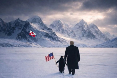 Postagem da Casa Branca mostrando Trump e pinguim na Groenlândia vira piada na internet