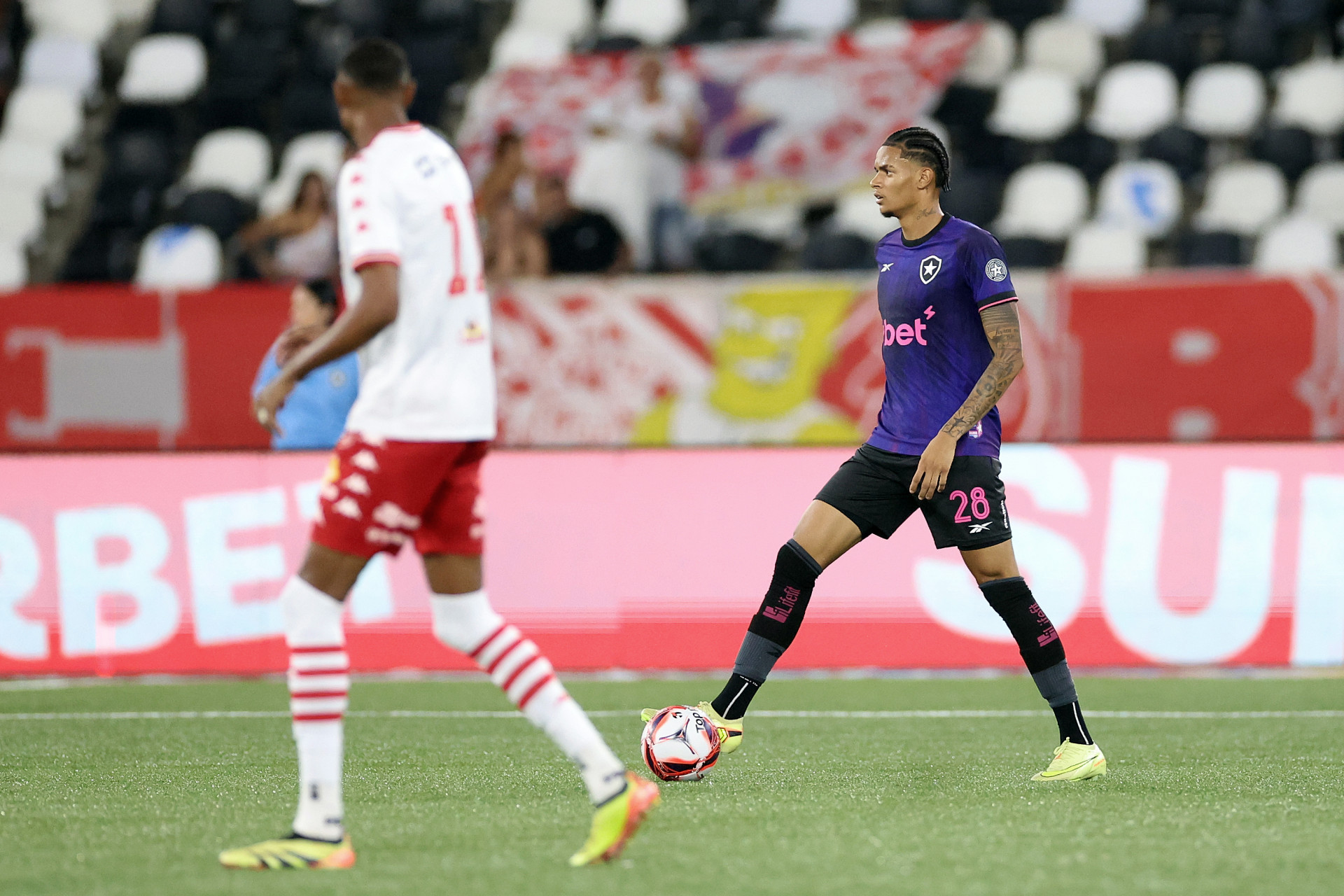 Botafogo e Bangu se enfrentaram no Nilton Santos - Vitor Silva / Botafogo
