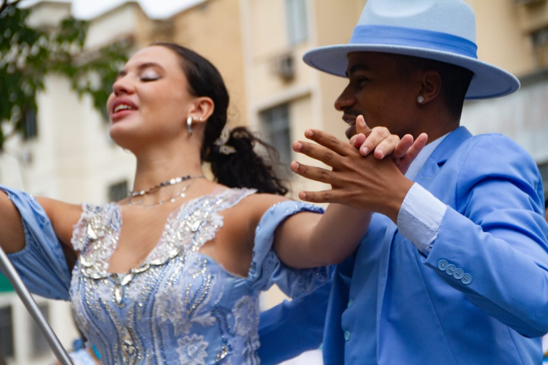 Unidos de Vila Isabel se apresentou no in&iacute;cio das obras da est&aacute;tua de Martinho - &Eacute;rica Martin / Ag&ecirc;ncia O Dia