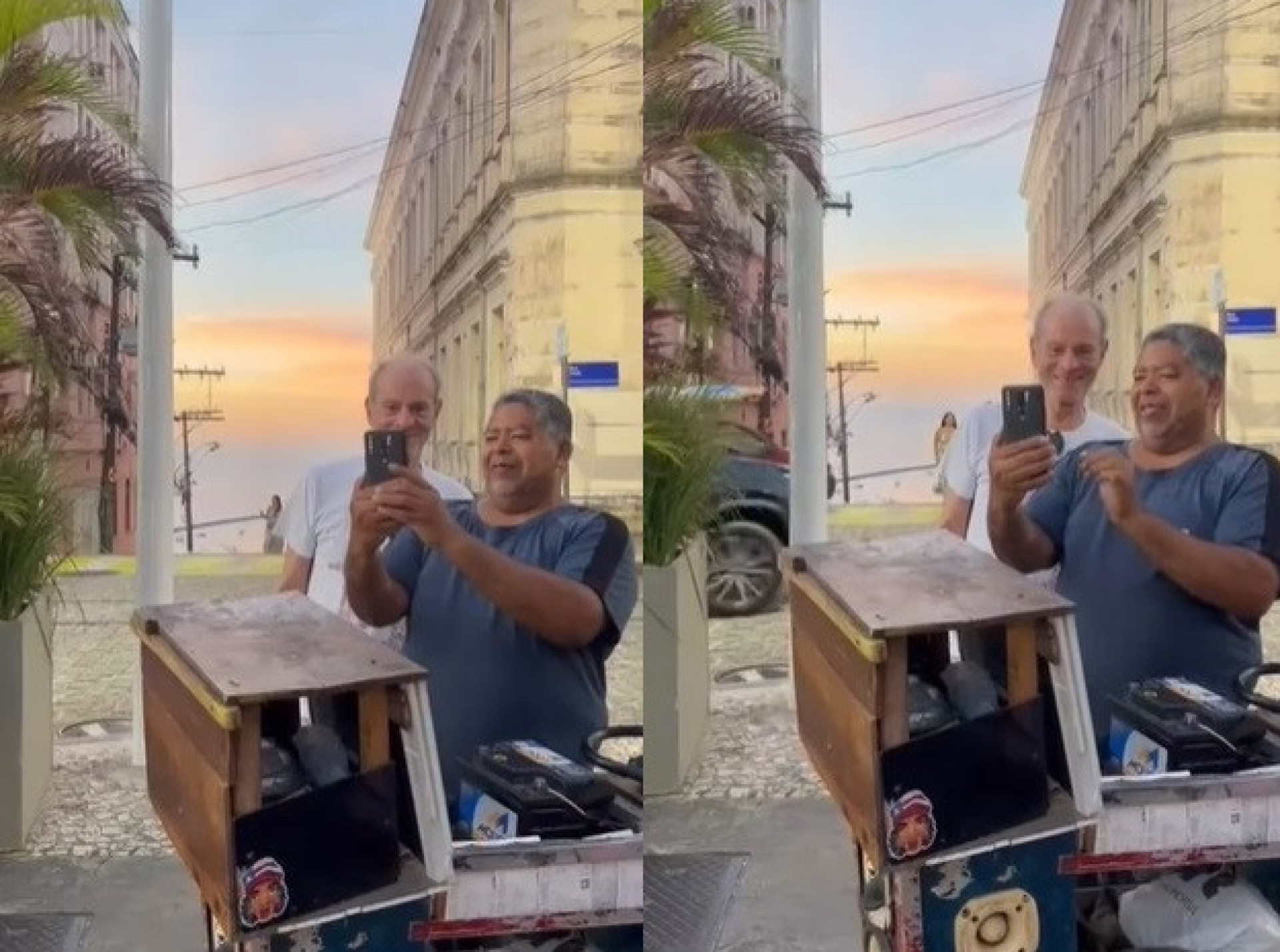 Fã confundiu Ney Matogrosso com Caetano Veloso - Reprodução/Instagram