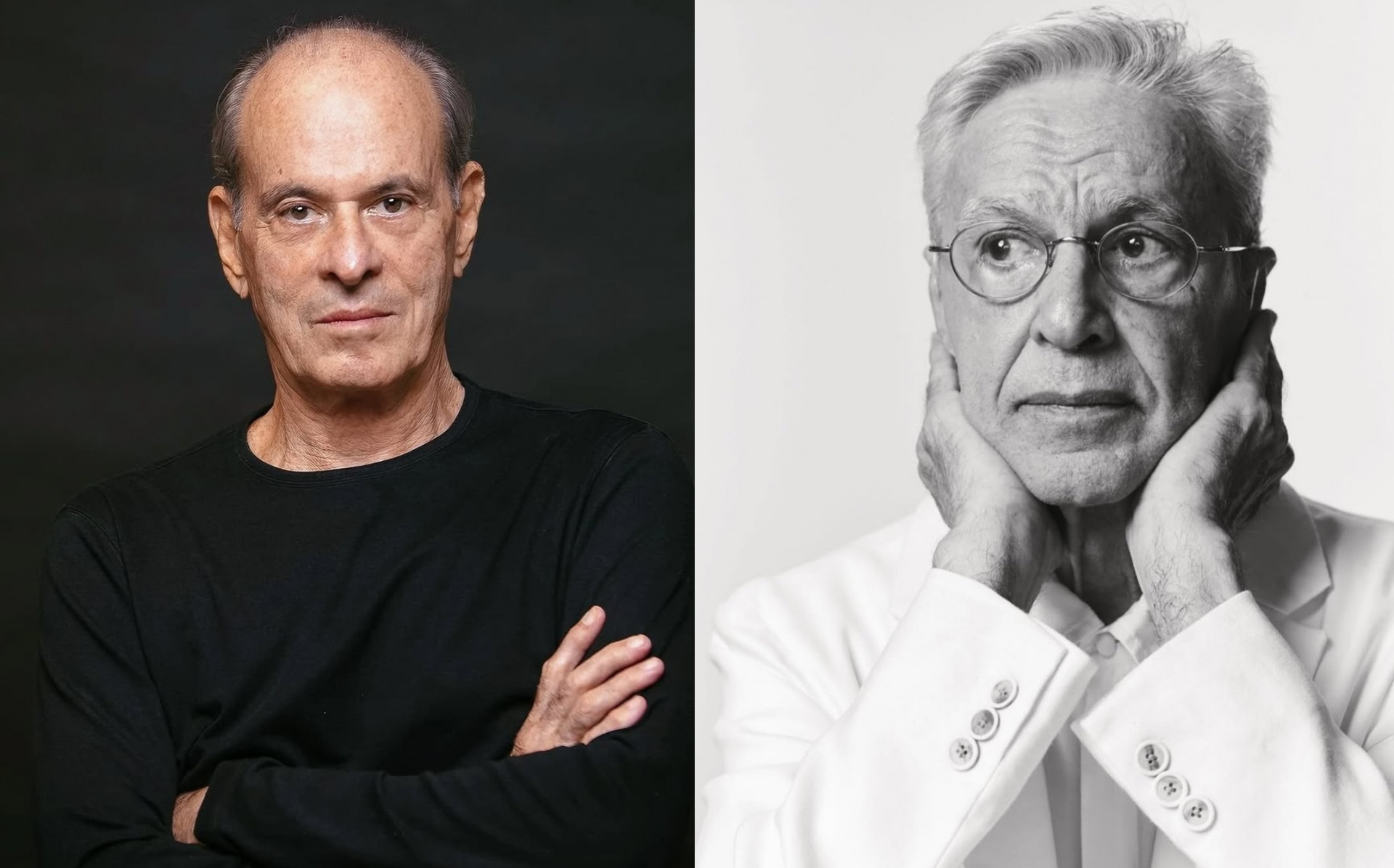 Ney Matogrosso e Caetano Veloso - Reprodução/Instagram