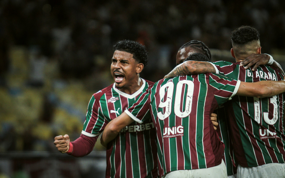 John Kennedy fez um dos gols do Fluminense no clássico