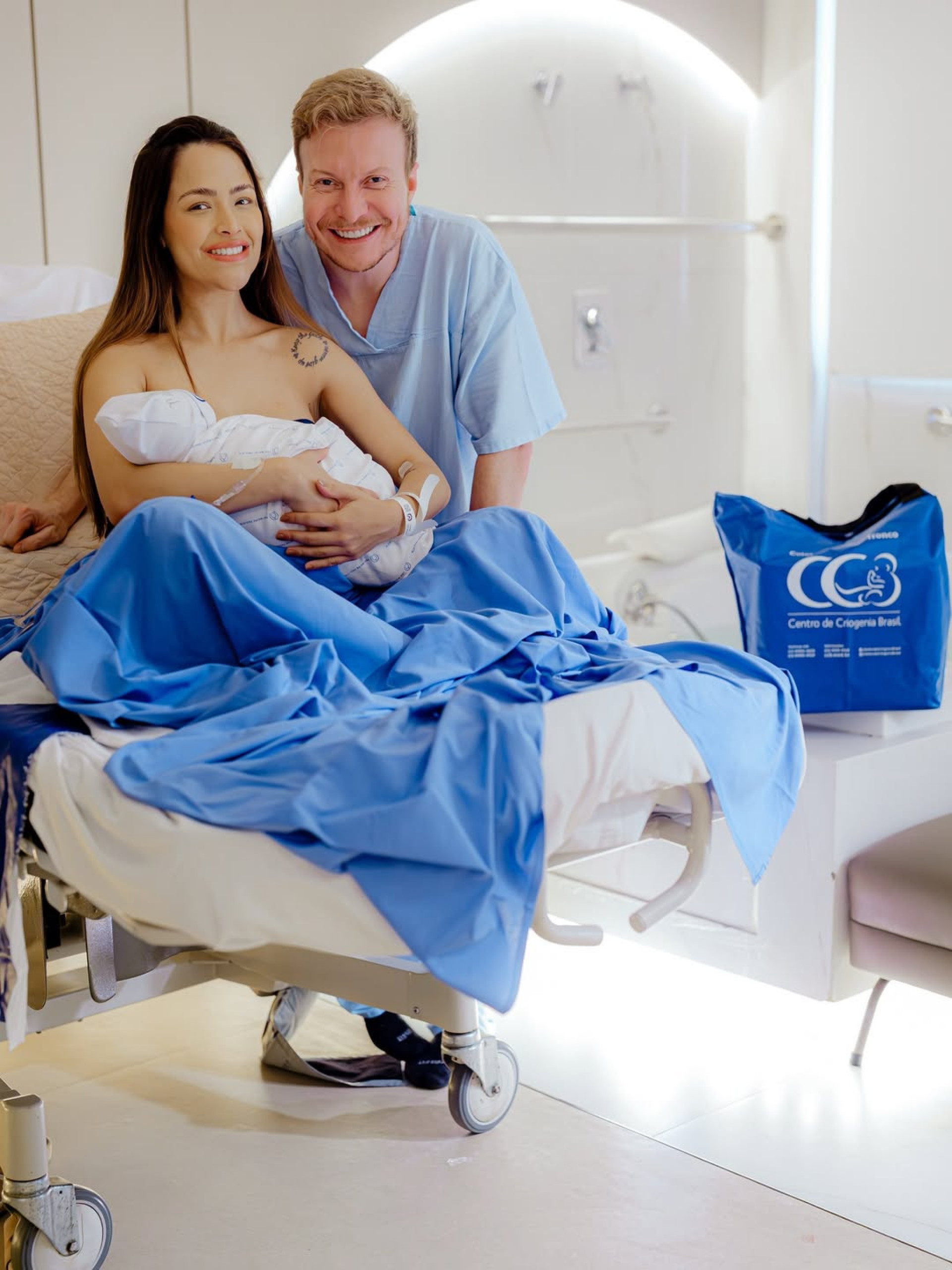 Nasceu Matteo, segundo filho de Gabi Luthai e Teo Teló - Reprodução/Instagram