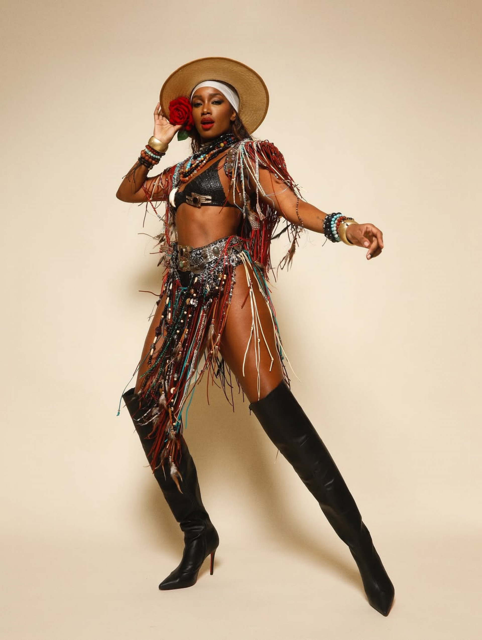 Rainha de bateria da Imperatriz Leopoldinense, Iza - Reprodução / Instagram