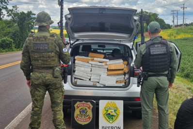 Homem é preso transportando mais de 600 kg de drogas no Paraná