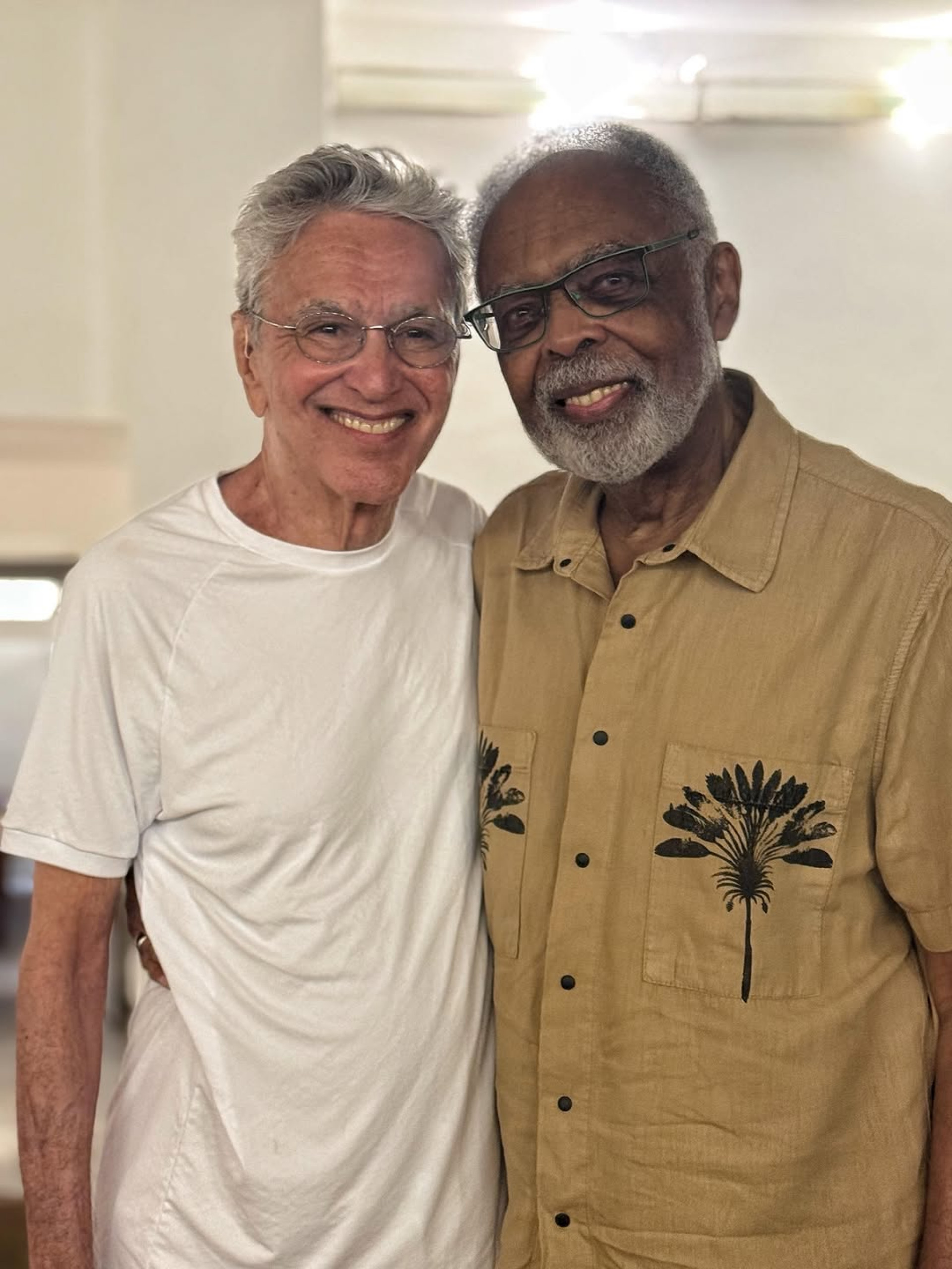 Caetano Veloso e Gilberto Gil - Reprodução / Instagram