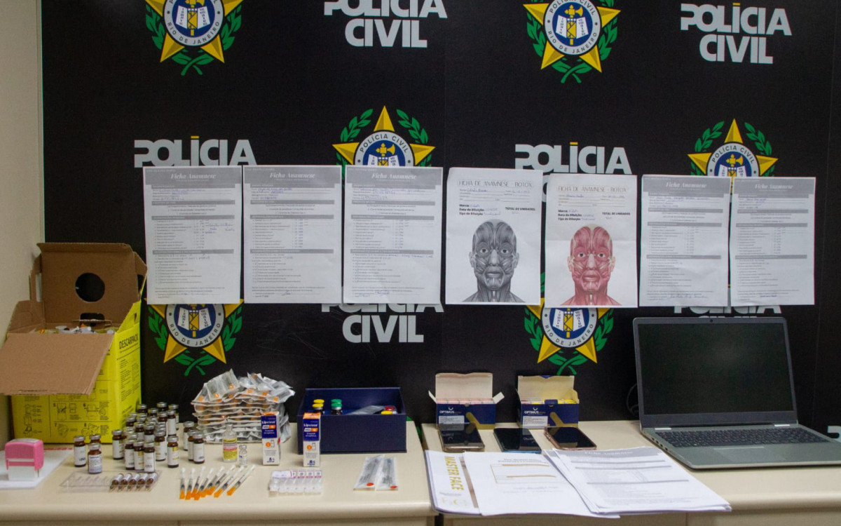 Envolvidas se comunicavam entre si e atuavam em clínicas estéticas de Campo Grande e Nova Iguaçu - Érica Martin / Agência O Dia