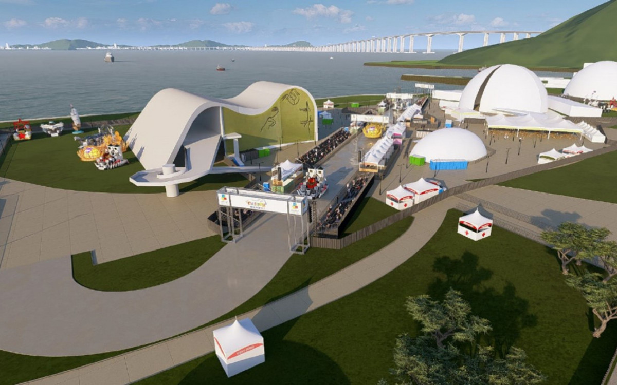 Carnaval será no Caminho Niemeyer, , no Centro da cidade