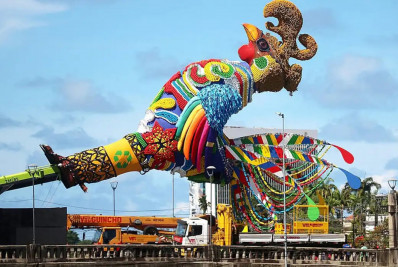 No Recife, Galo da Madrugada homenageia dom Helder e Nise da Silveira
