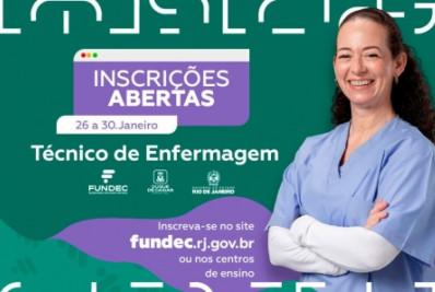 Fundec abre inscrições para curso gratuito de técnico de enfermagem