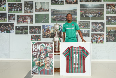 Titular em título da Libertadores, Keno se despede do Fluminense: 'Jamais esquecerei'