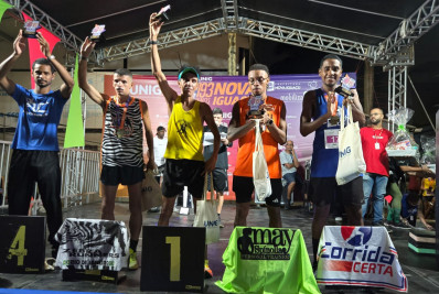 Vencedor da Corrida e Caminhada do Aniversário de Nova Iguaçu quebra recorde da prova