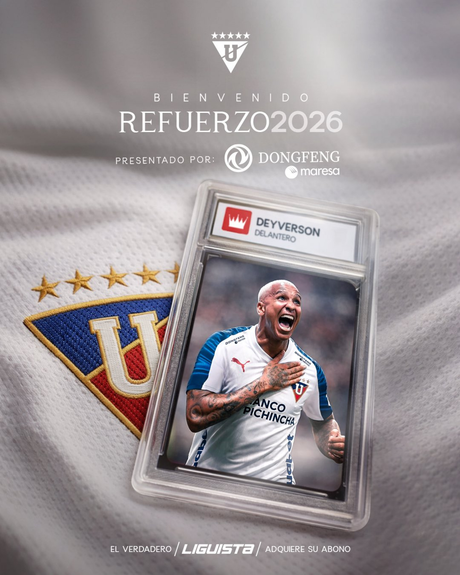 Deyverson acertou com a LDU para 2026