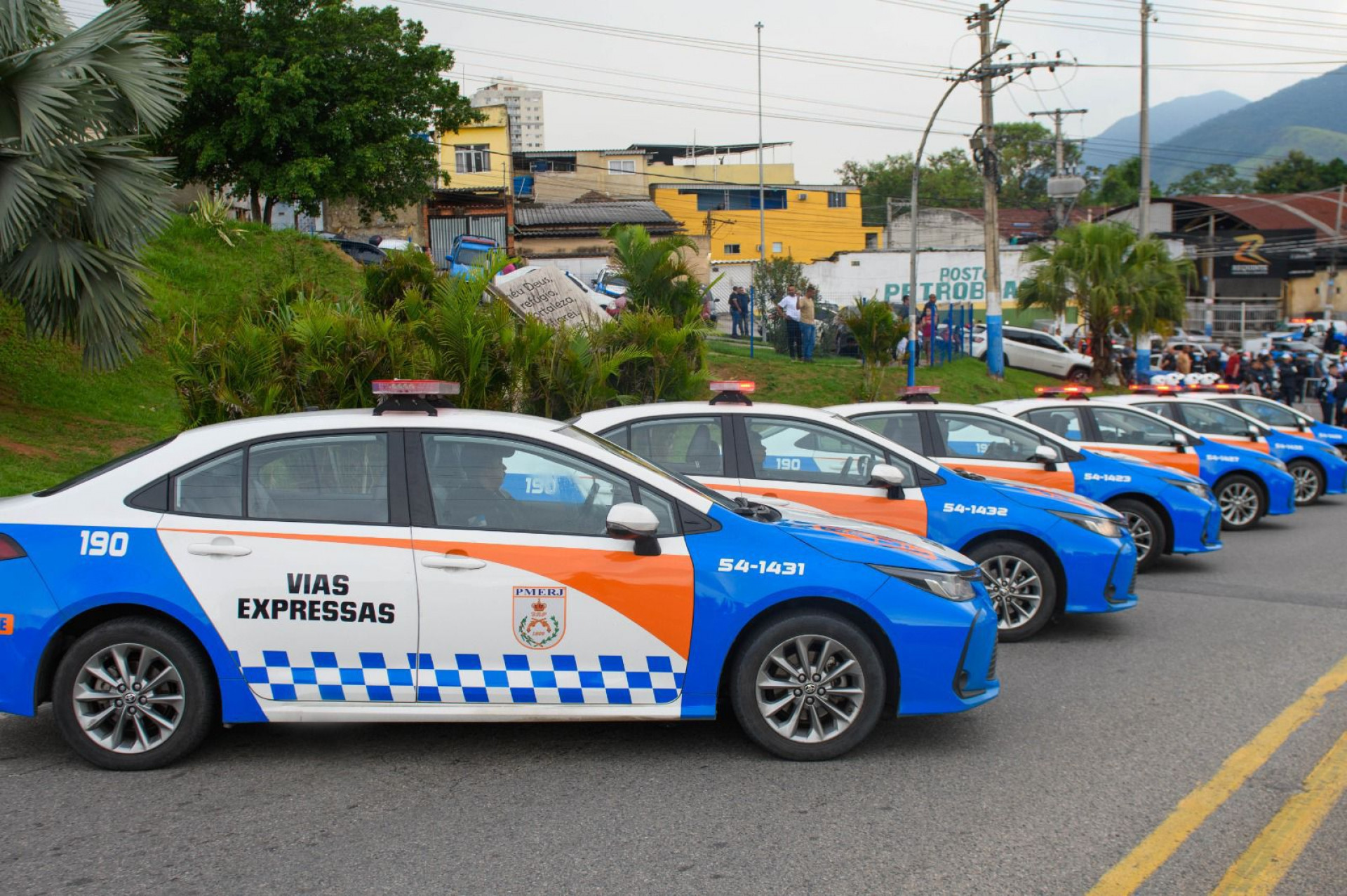 Unidade do posto avan&ccedil;ado do BPVE na Via Light - Divulga&ccedil;&atilde;o 