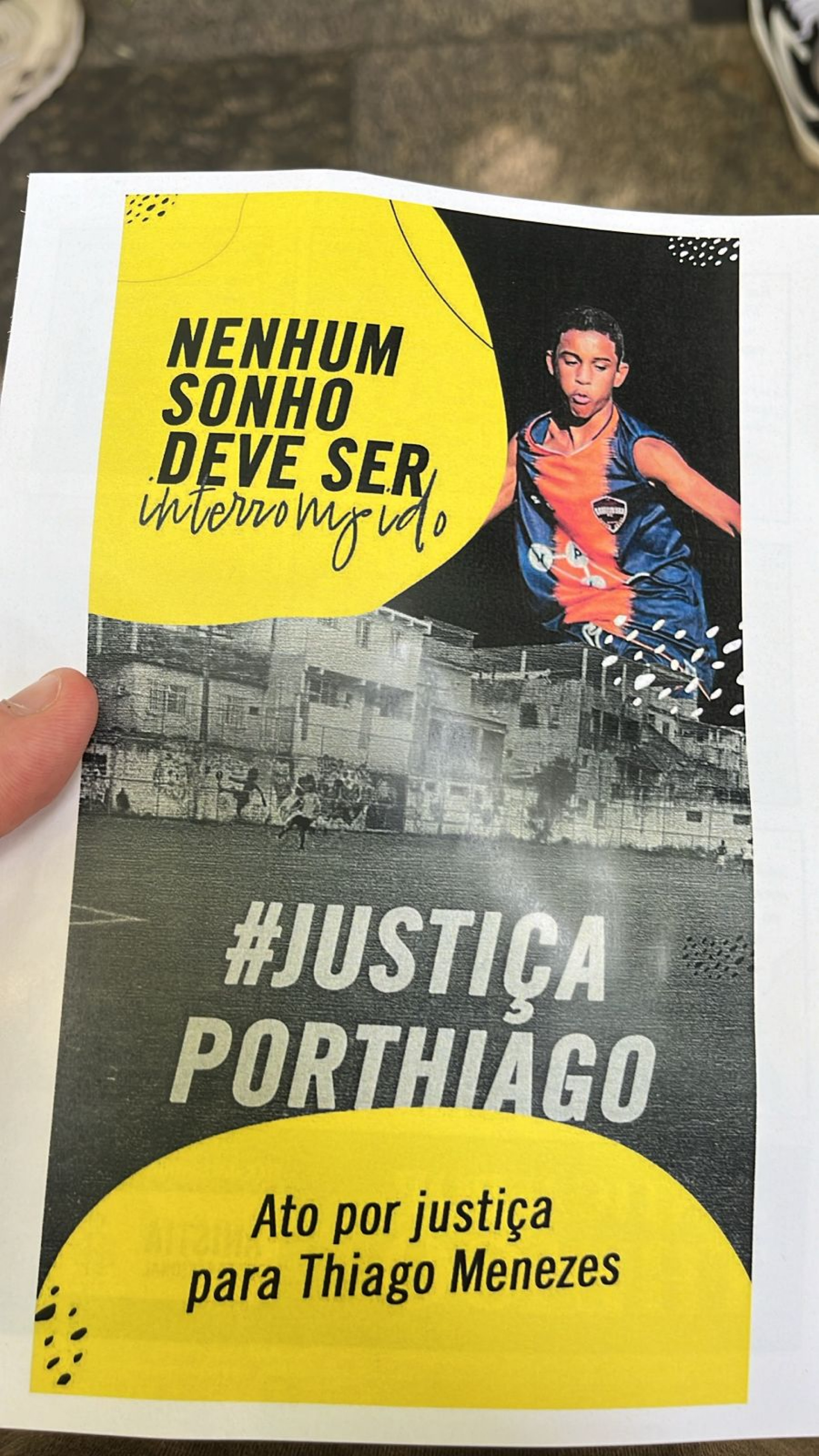 Quadrinhos feito pela Anistia Internacional conta a hist&oacute;ria de Thiago Flausino - Fred Vidal / Ag&ecirc;ncia O Dia