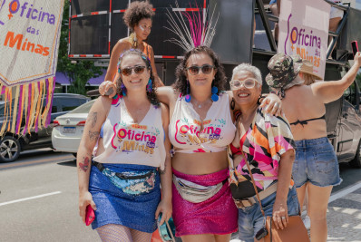 Oficina das Minas coloca o bloco na rua em Niterói