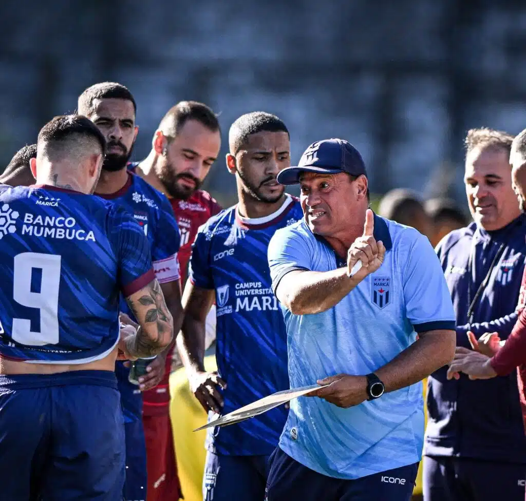 Marcus Alexandre &eacute; o novo treinador do Maric&aacute; - Divulga&ccedil;&atilde;o/Maric&aacute; FC