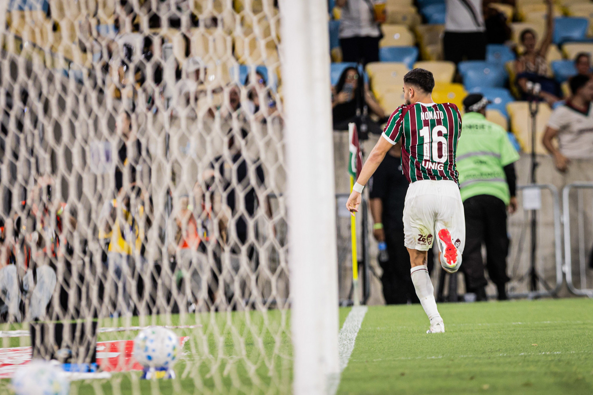 Nonato comemora o gol - Marina Garcia/Fluminense FC