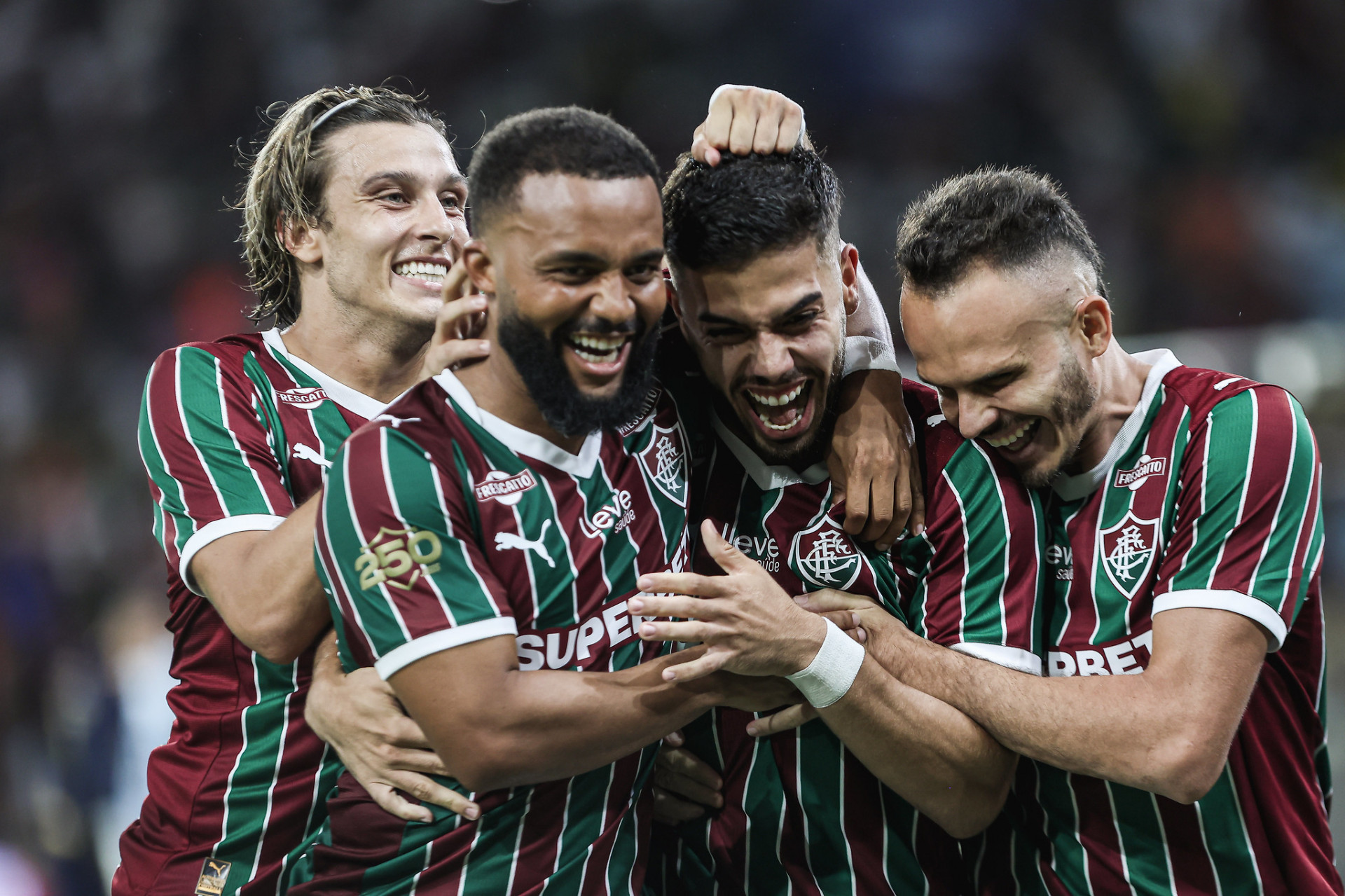 Nonato comemora o gol - Lucas Merçon/Fluminense FC