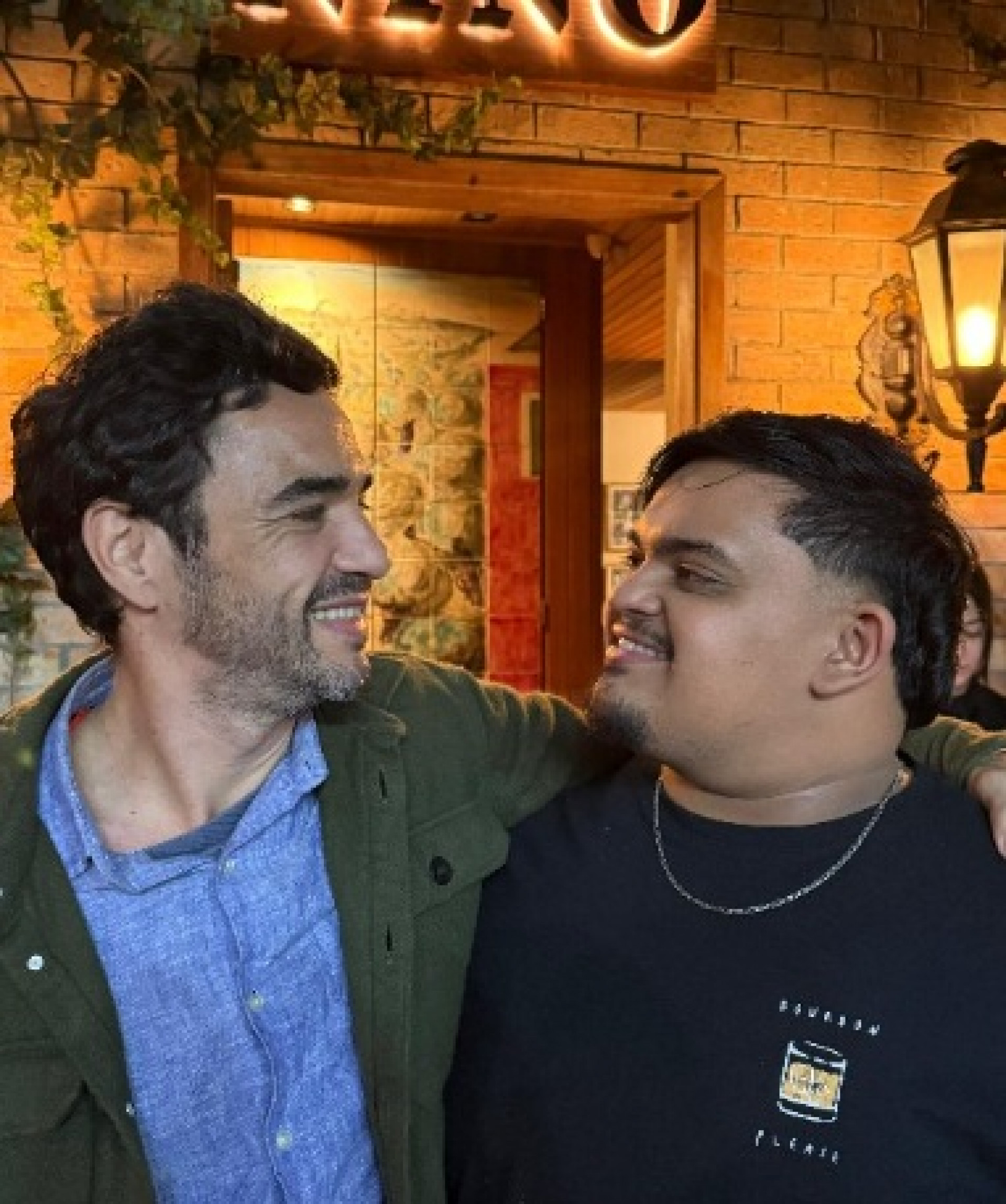 Caio Blat e Antonio Blat - Reprodução / Instagram