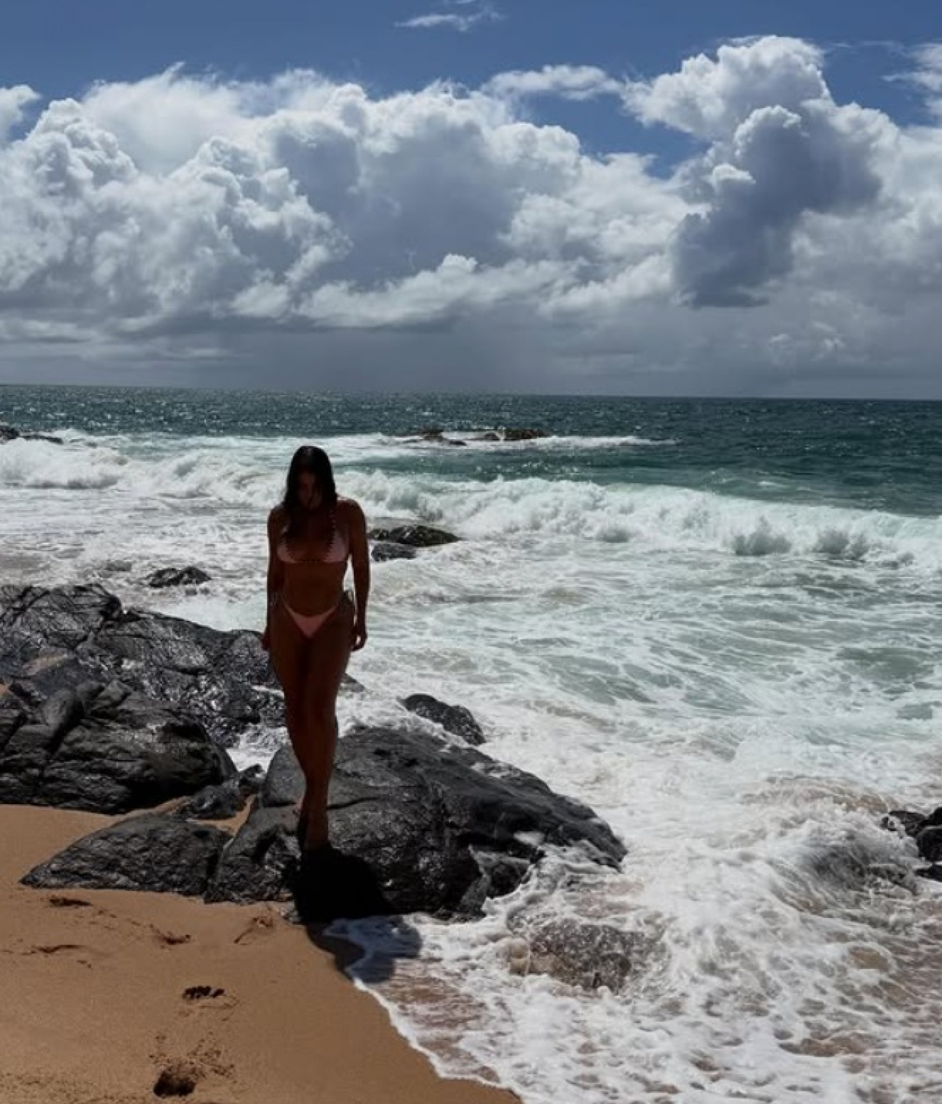 Fernanda Bande na Bahia - Reprodução / Instagram