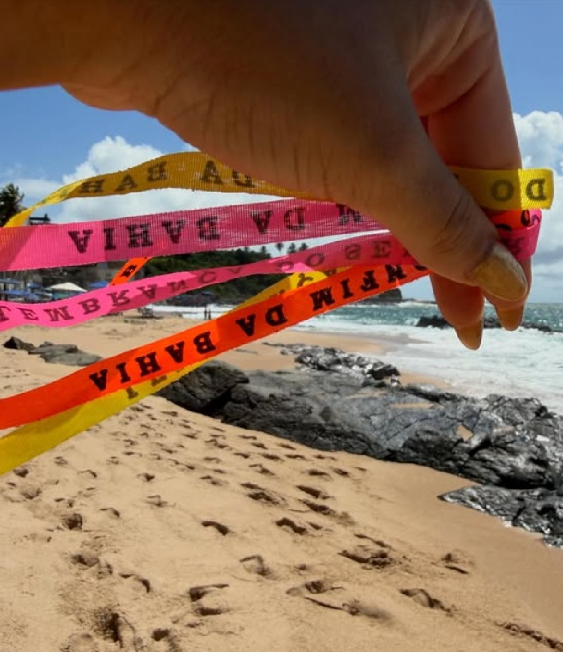 Fernanda Bande na Bahia - Reprodução / Instagram