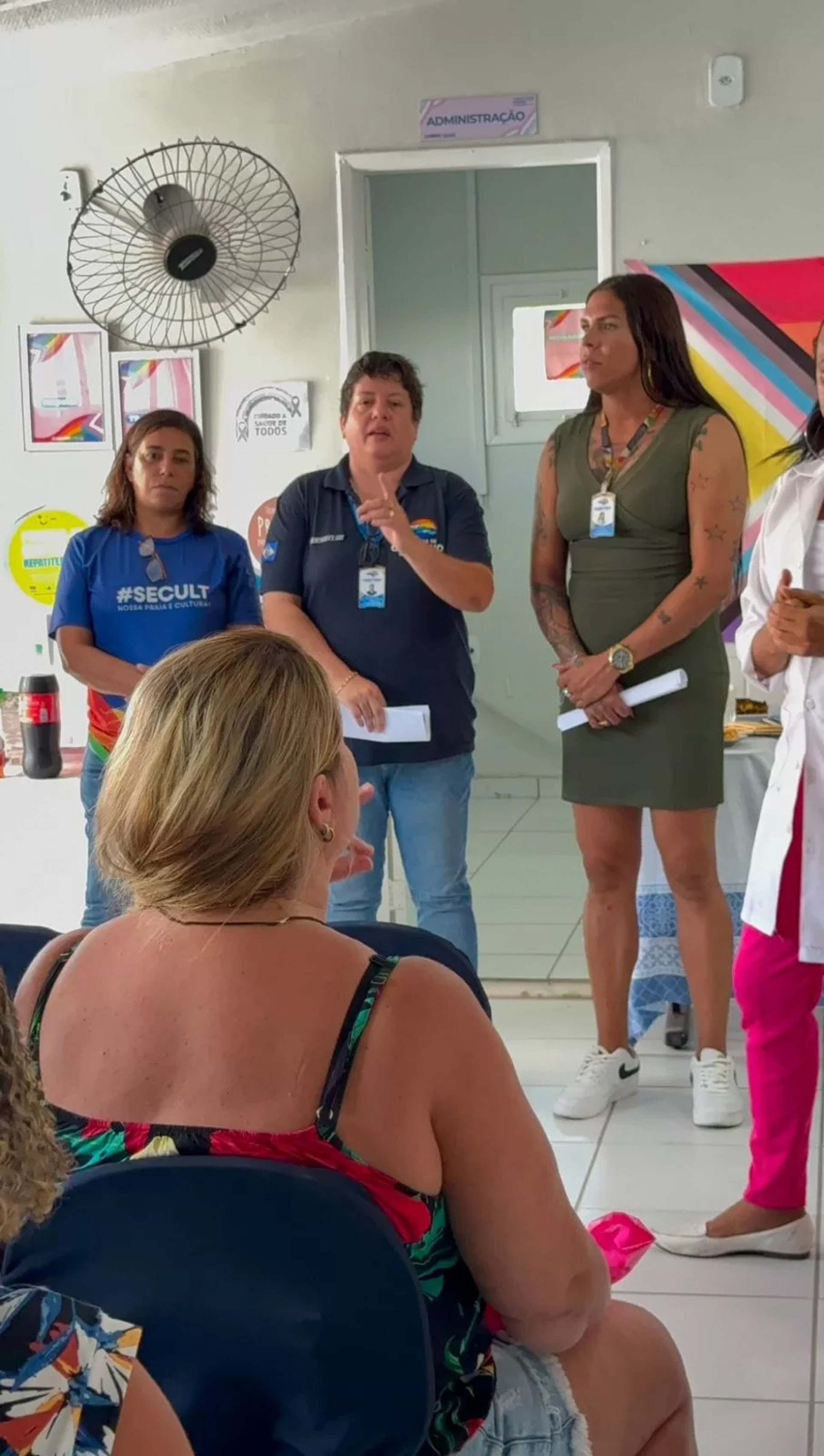 Roda de conversa em alusão ao Dia da Visibilidade Trans - Ascom