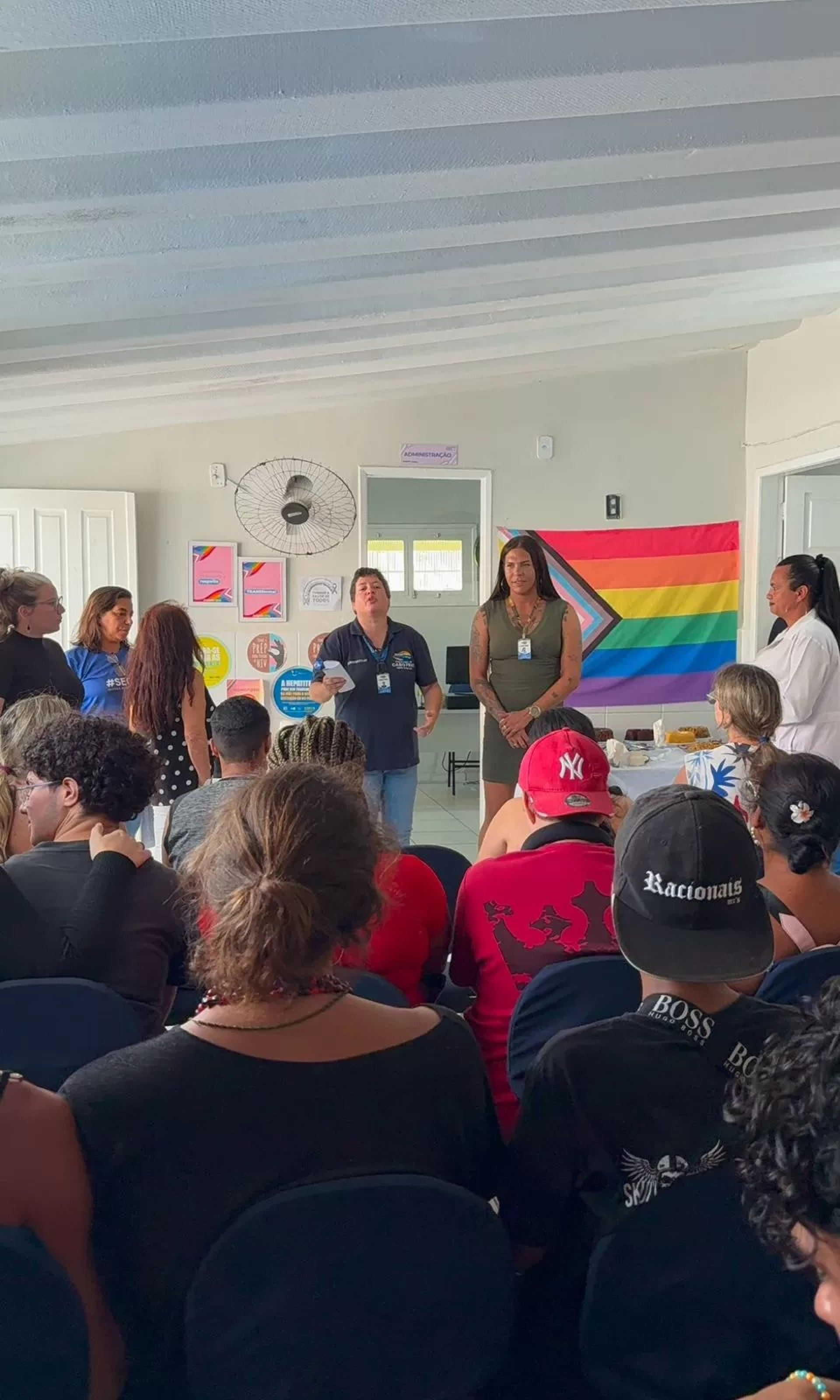 Roda de conversa em alusão ao Dia da Visibilidade Trans - Ascom