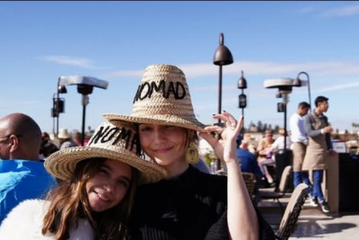 Hugo Moura viaja para o Marrocos com a filha, Maria Flor, e a namorada