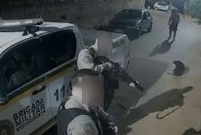 Vídeo: Cachorro comunitário é baleado por policial militar no RS