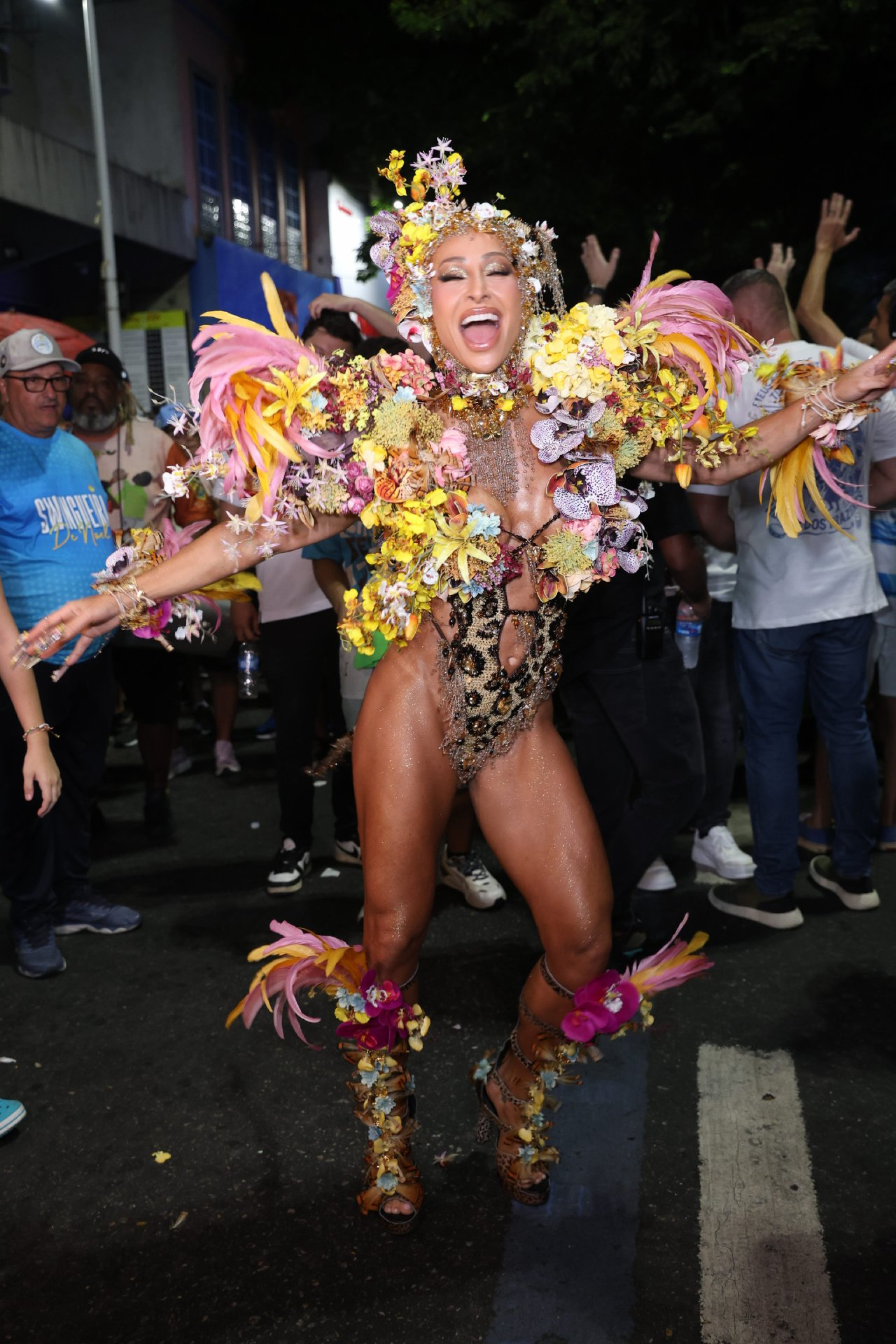 Sabrina Sato participa do ensaio da Vila Isabel -  Daniel Pinheiro / BrazilNews