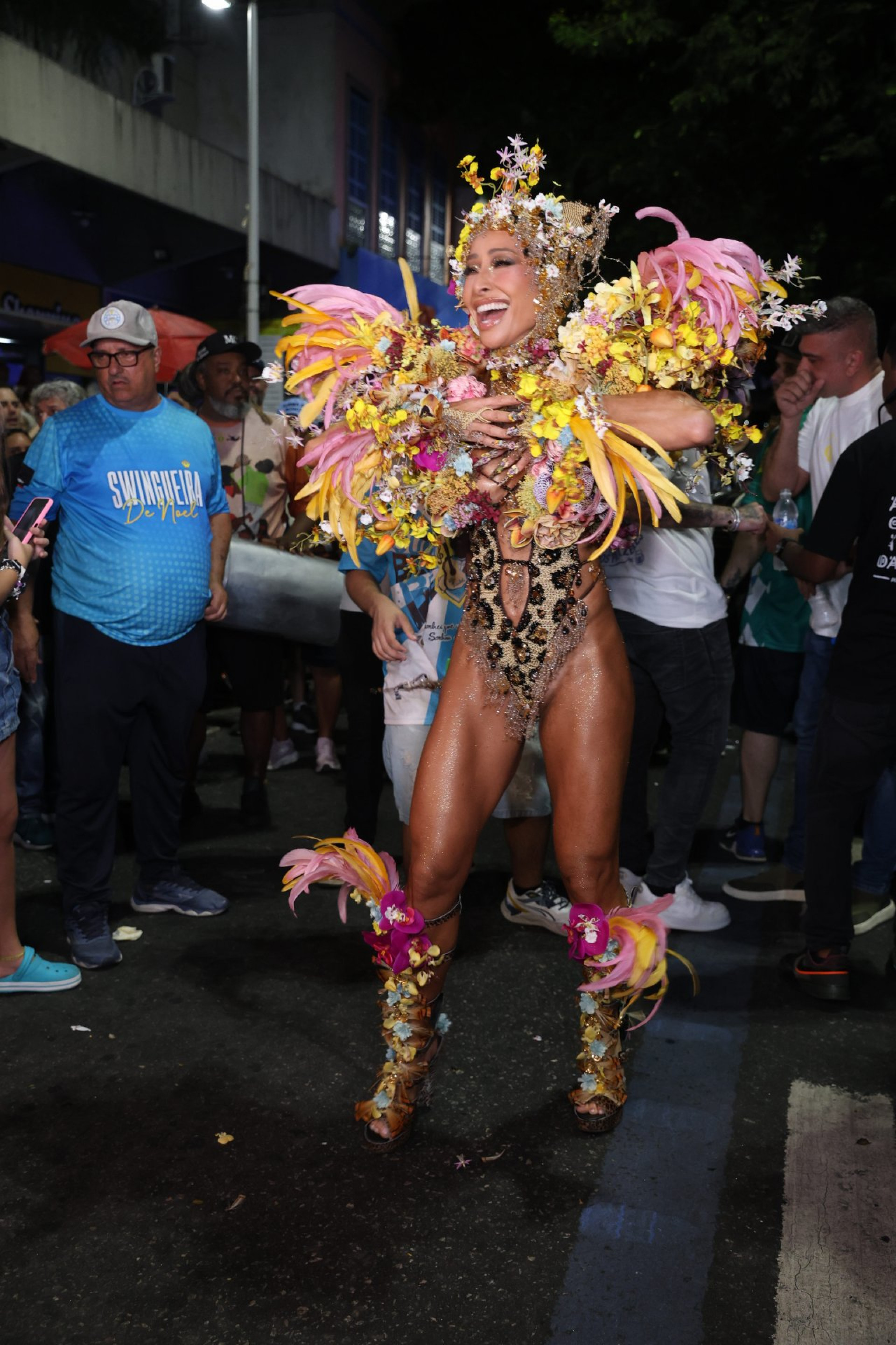 Sabrina Sato participa do ensaio da Vila Isabel -  Daniel Pinheiro / BrazilNews