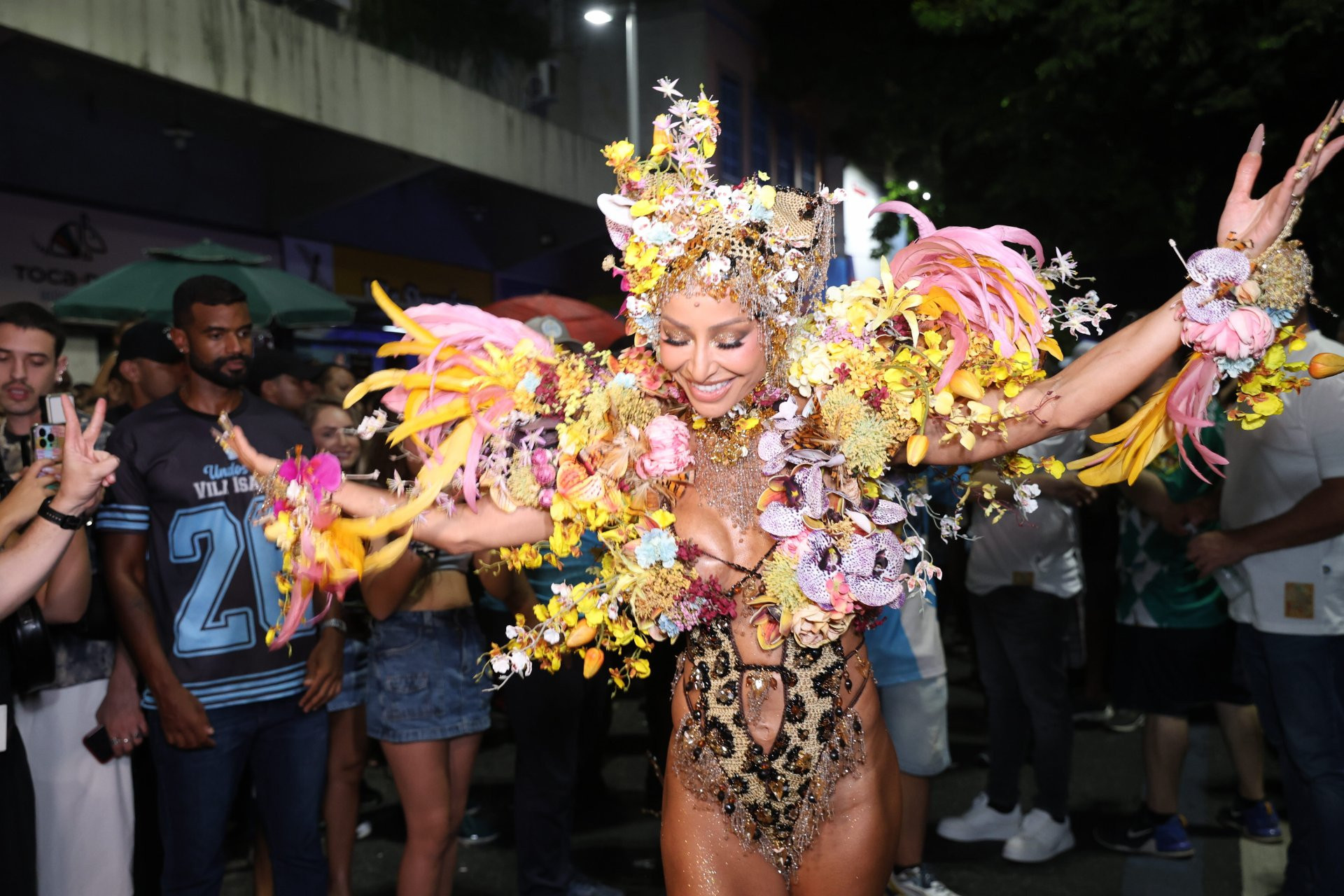 Sabrina Sato participa do ensaio da Vila Isabel -  Daniel Pinheiro / BrazilNews