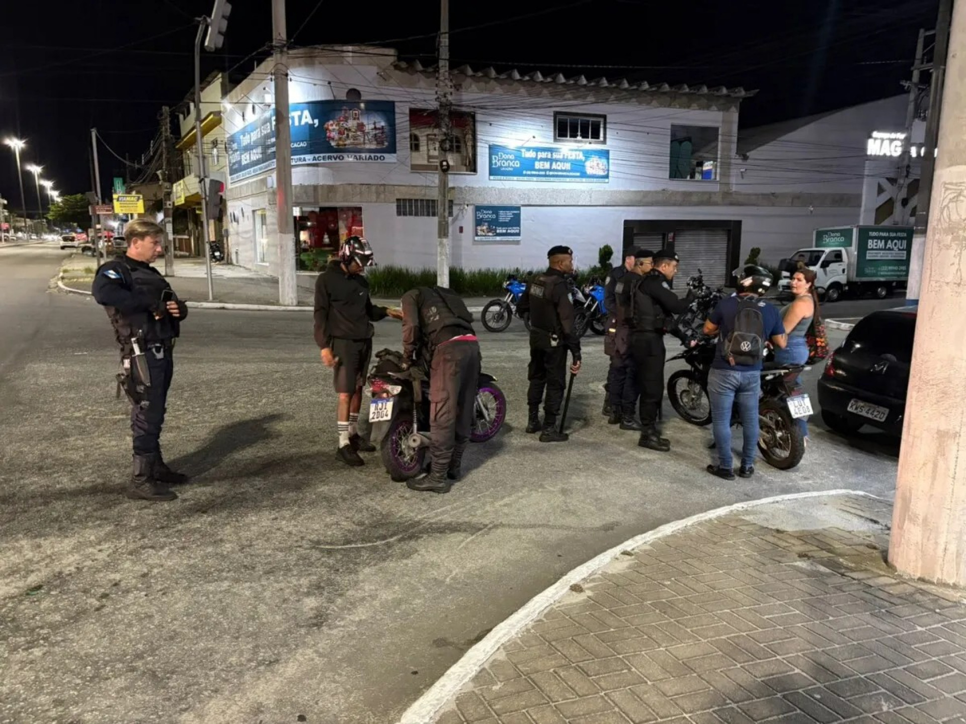 Operação Ruído Zero aborda 44 motos - Ascom