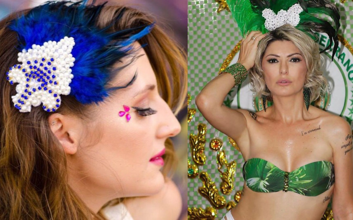 Adereços feitos por Chaiane