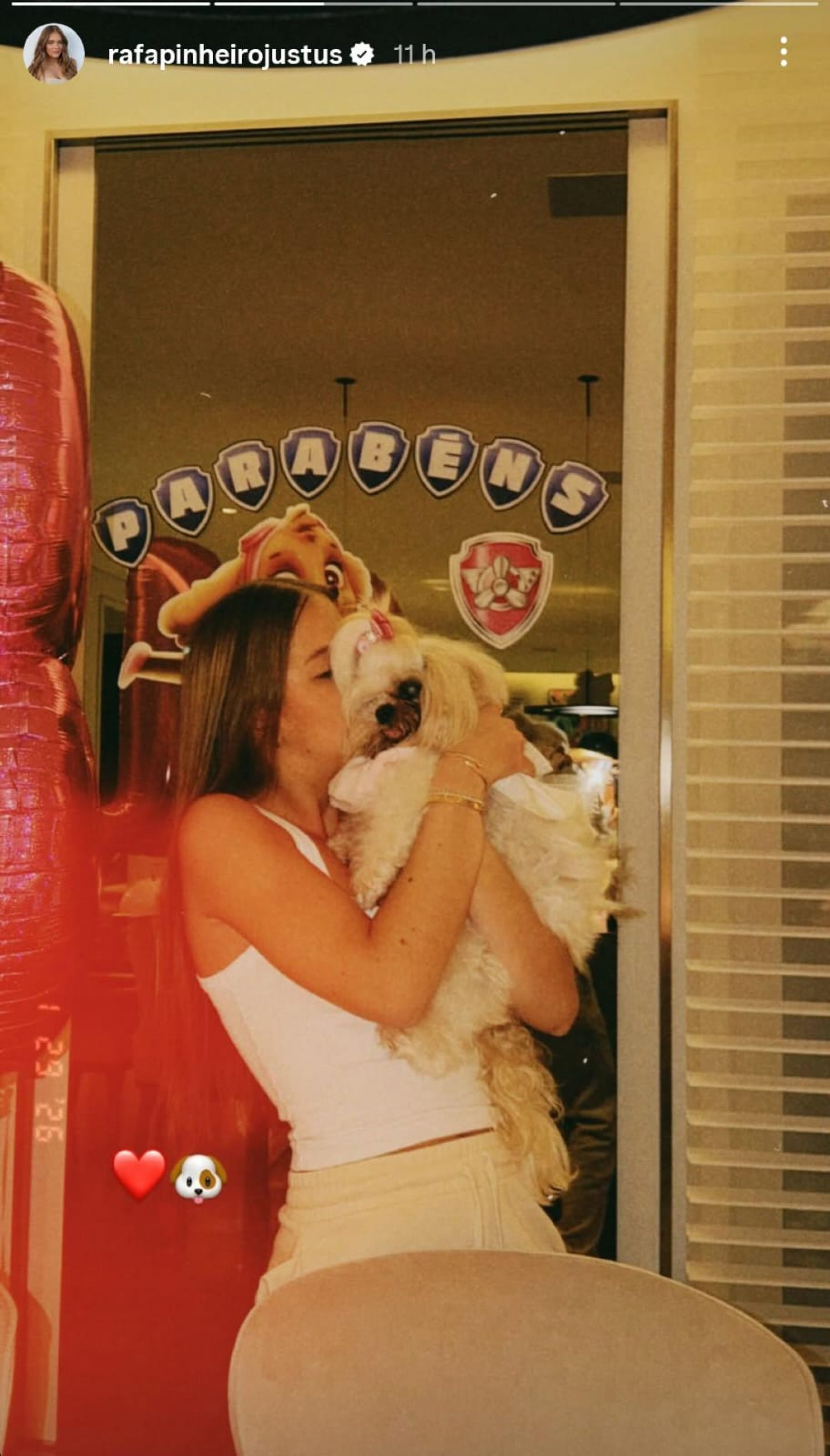 Ticiane Pinheiro e Rafa Justus comemoram aniversário de 18 anos da cachorrinha de estimação - Reprodução / Instagram