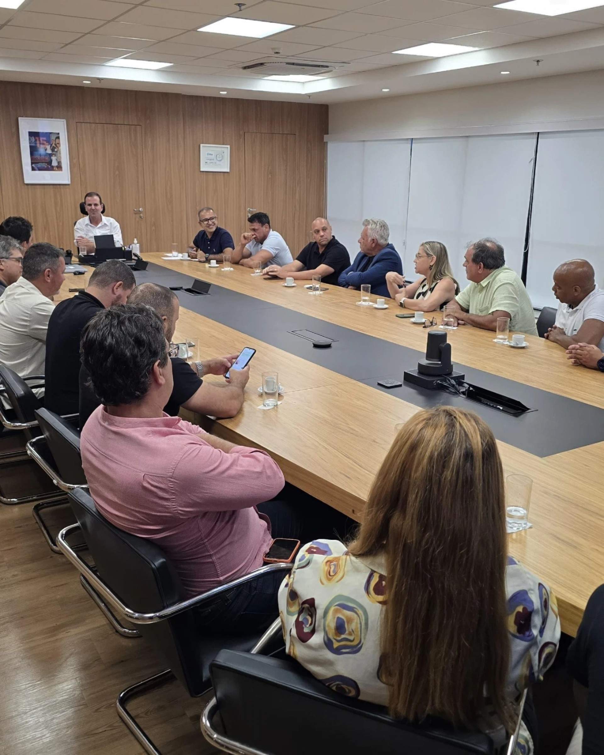 Reunião de lideranças - Reprodução