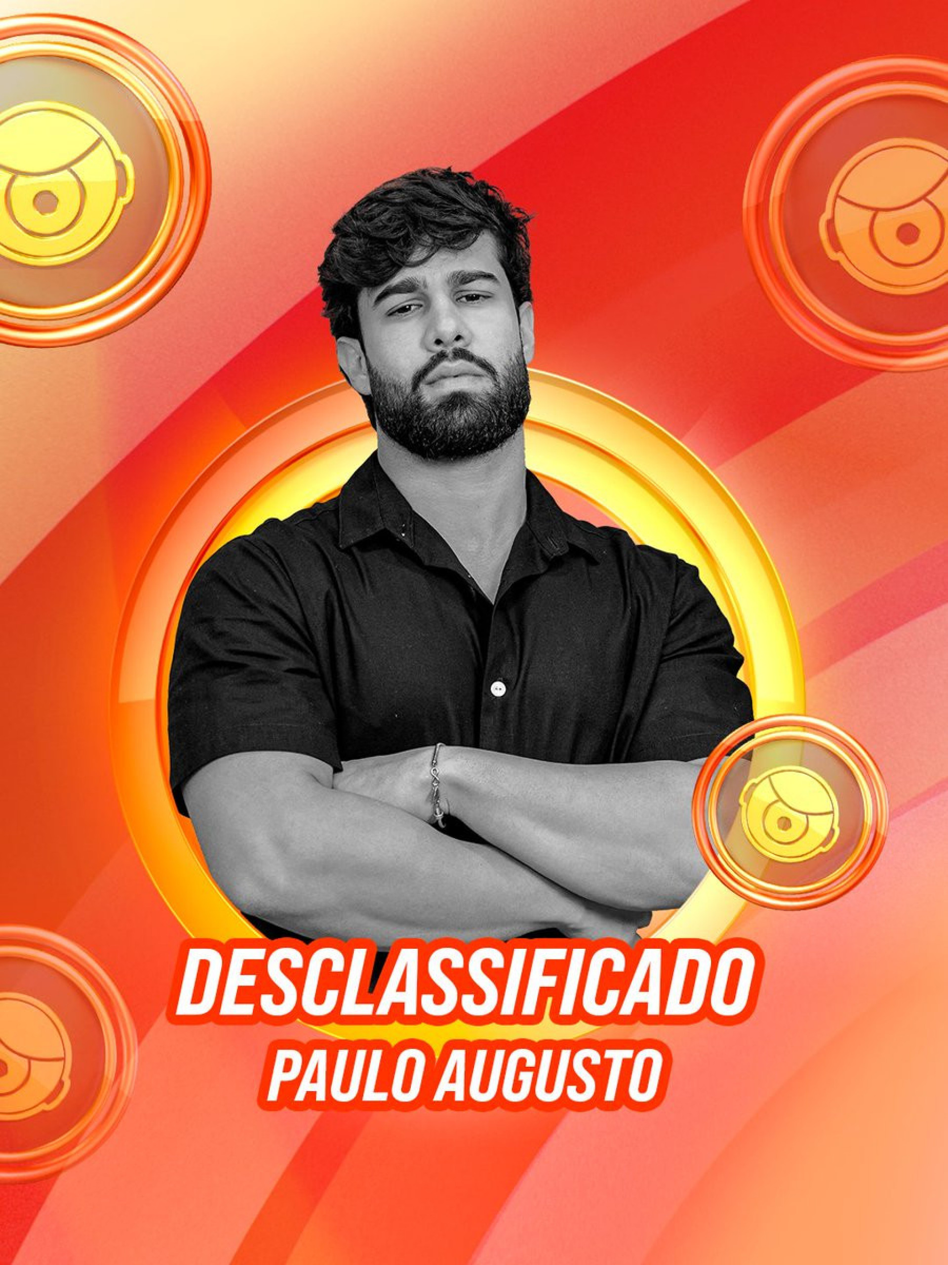 Paulo Augusto foi desclassificado do reality show  - Reprodução/Instagram 