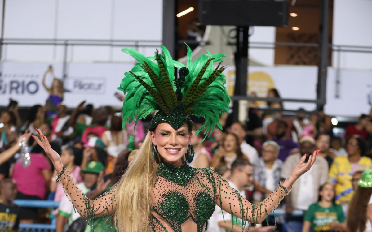 Erika Schneider, musa da Mocidade