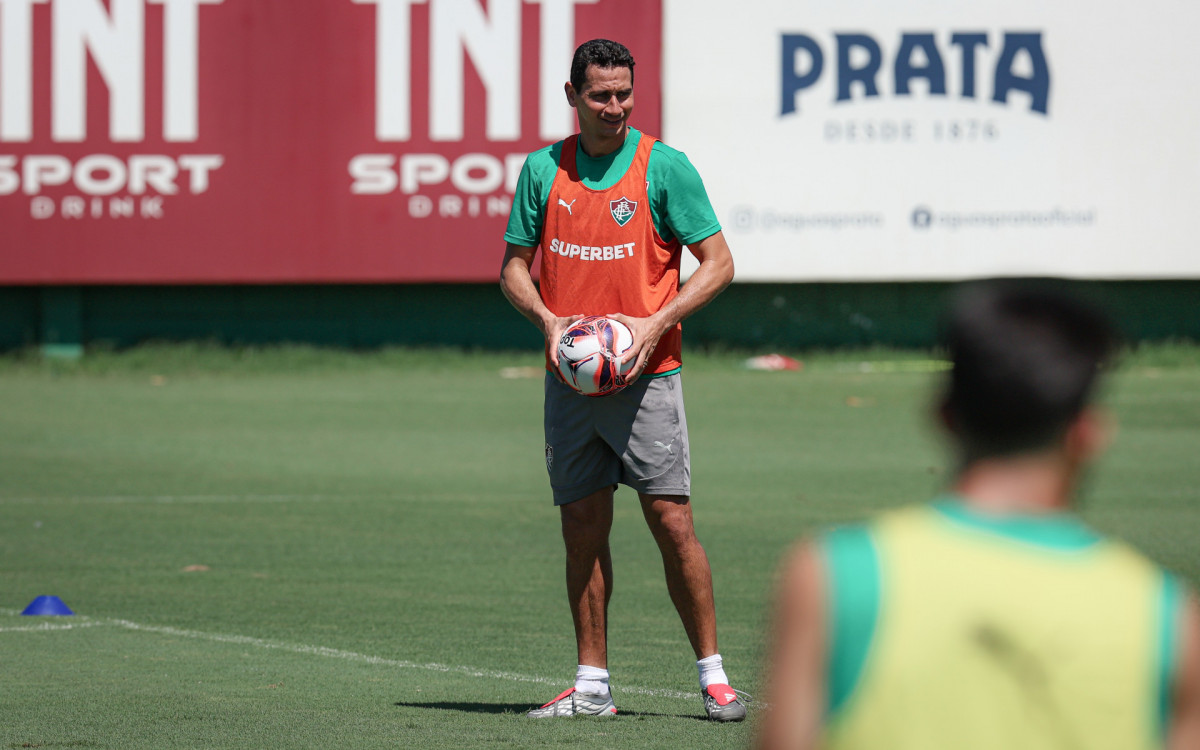 Ganso em treino do Fluminense