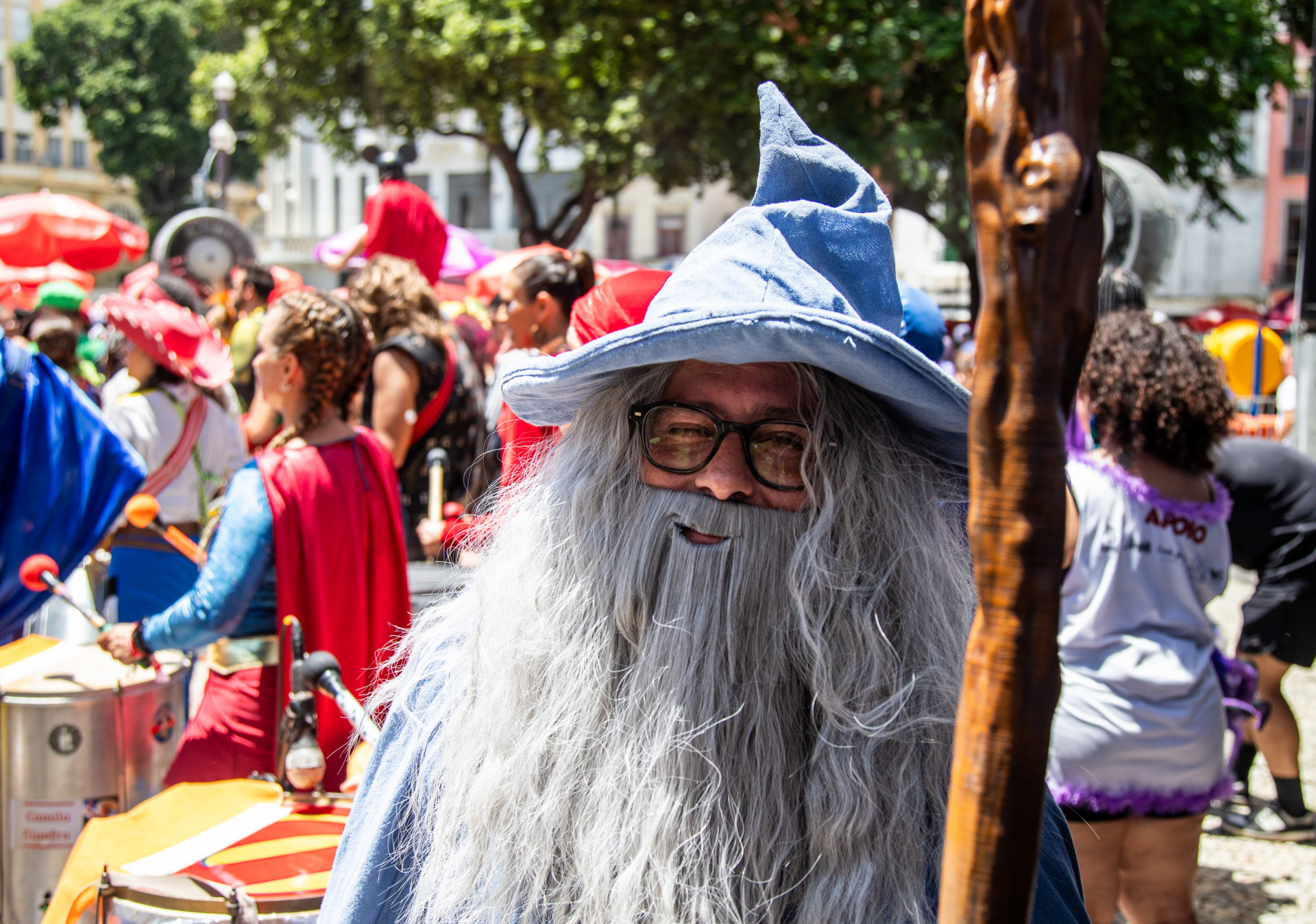 Protagonistas da televisão também foram homenageados no bloco Desliga da Justiça - Fernando Maia/Riotur