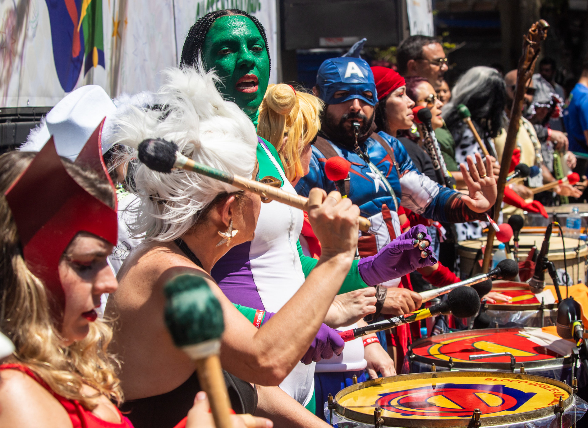 Bloco levou o tema "Liga da Sustentabilidade" - Fernando Maia / Riotur