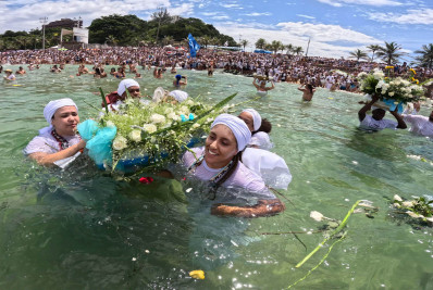 Patrimônio Cultural do Rio, Dia de Iemanjá do Arpoador espera reunir 30 mil pessoas
