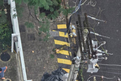 Idosa morre ao ser atingida por galho após explosão de transformador em Niterói