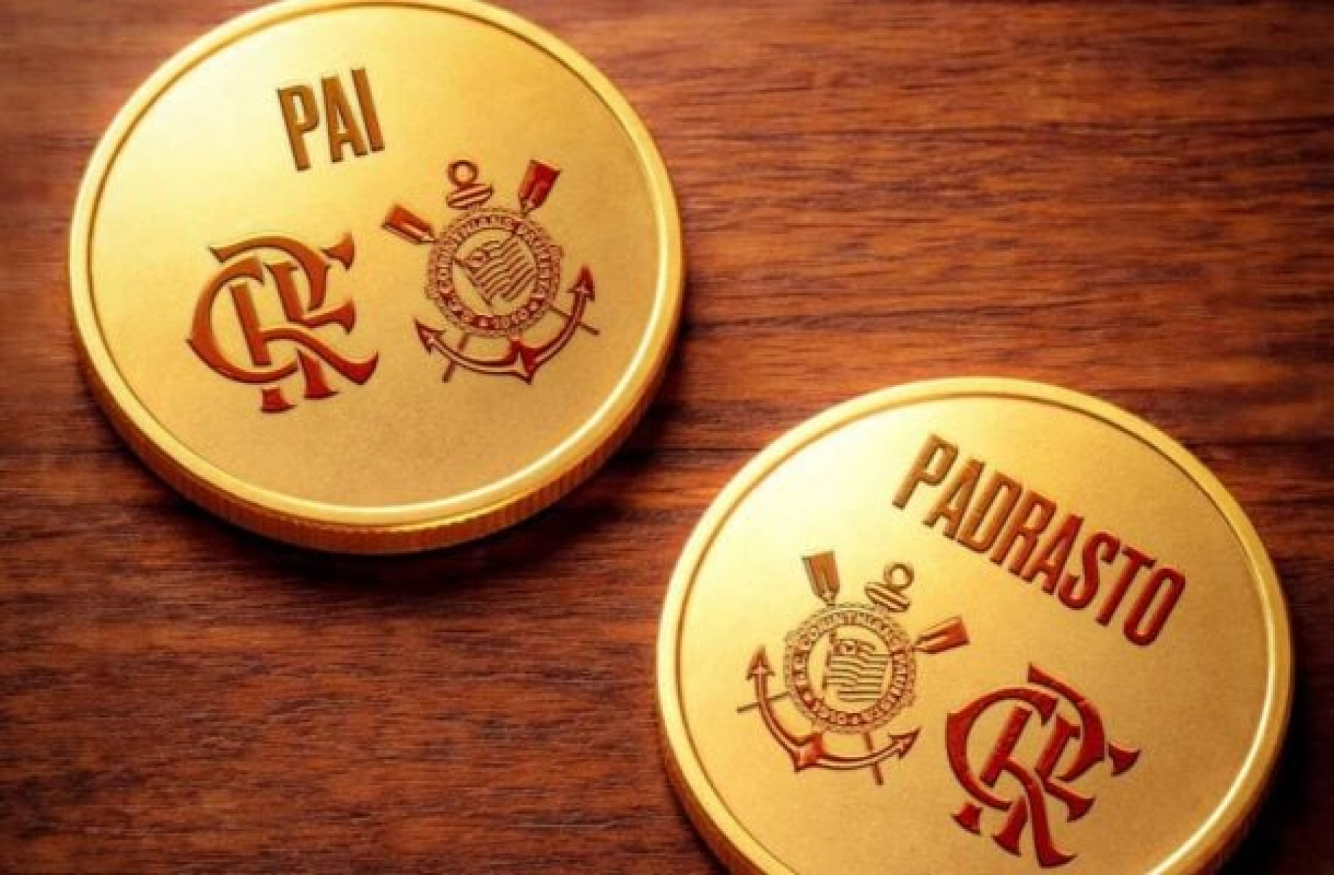 Flamengo e Corinthians unem for&ccedil;as e provocam Palmeiras: “Pai ou padrasto?”