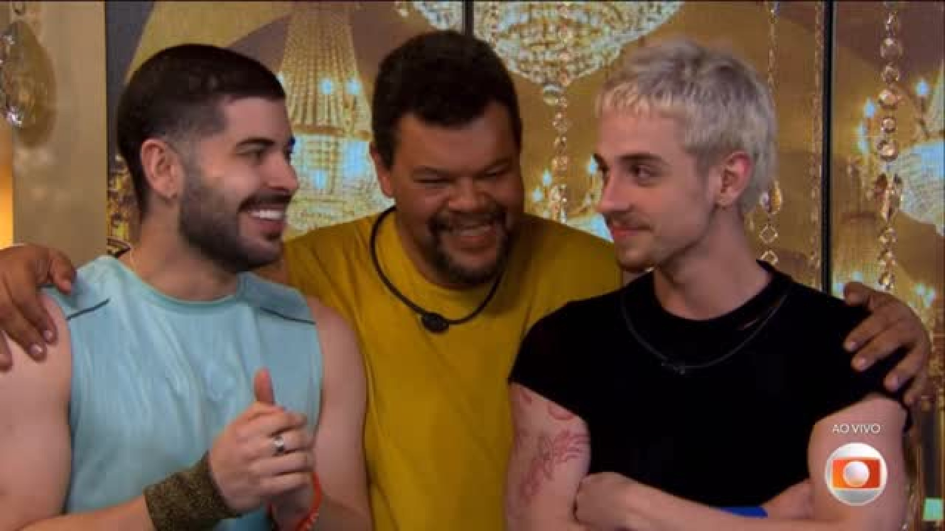 Marcelo, Babu e Juliano Floss - Reprodução / TV Globo