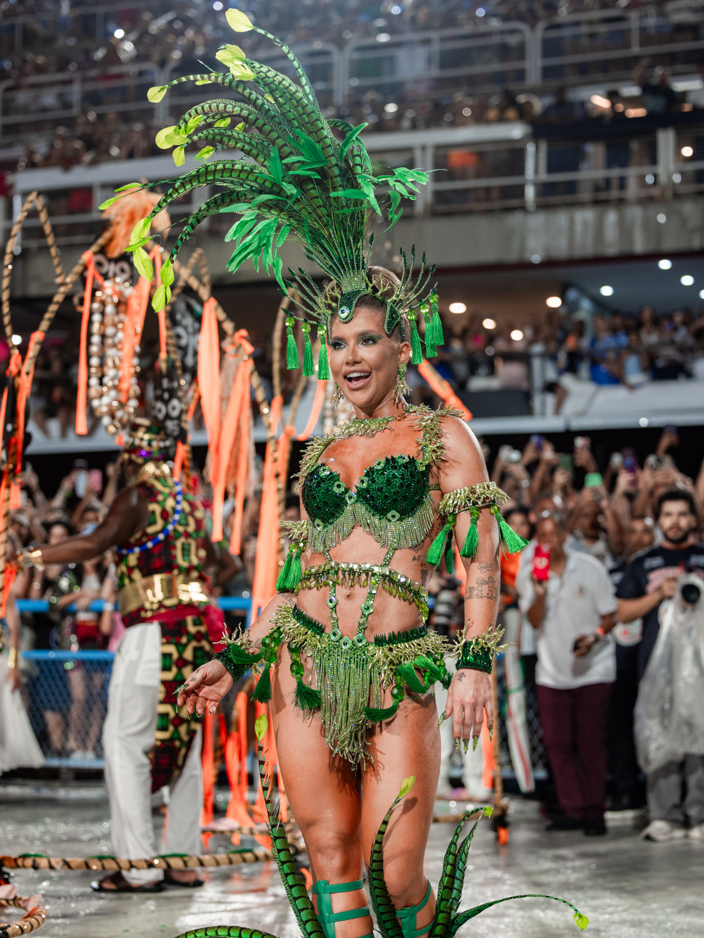 Virgínia Fonseca estreou na Sapucaí com a Grande Rio - Vítor Melo/ Rio Carnaval