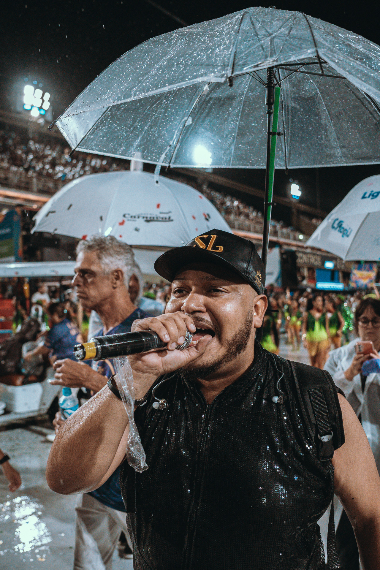 Intérprete Pitty de Menezes levantou público no ensaio da Imperatriz Leopoldinense - Eduardo Hollanda/ Rio Carnaval